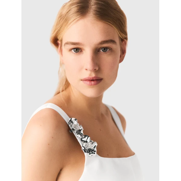 Maje Dress Parisian Accessible Luxury Clothing at Luxury Shoes 