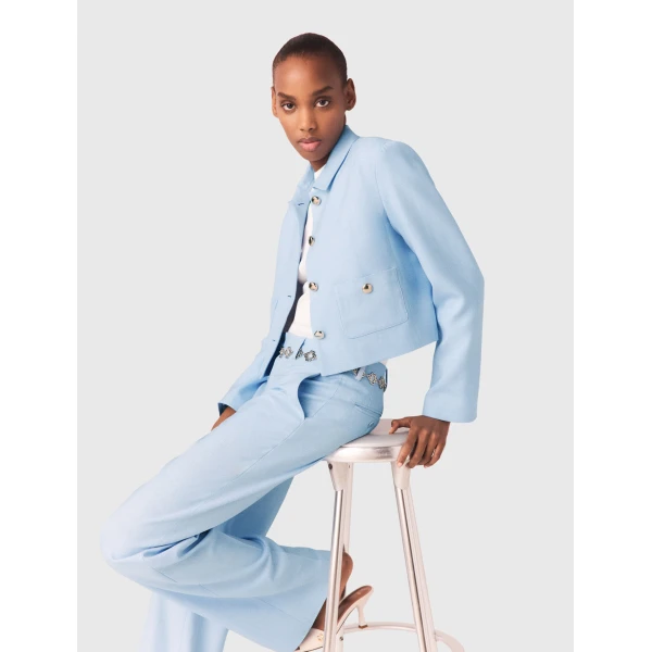 Maje Jacket Parisian Accessible Luxury Clothing at Luxury Shoes 
