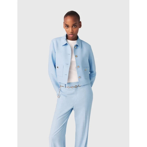 Maje Jacket Parisian Accessible Luxury Clothing at Luxury Shoes 