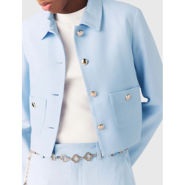 Maje Jacket Parisian Accessible Luxury Clothing at Luxury Shoes 