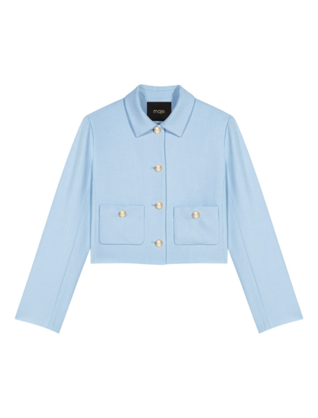 Maje Jacket Parisian Accessible Luxury Clothing at Luxury Shoes 
