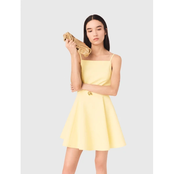Maje Dress Parisian Accessible Luxury Clothing at Luxury Shoes 