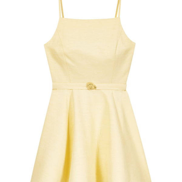 Maje Strappy Flared Dress
