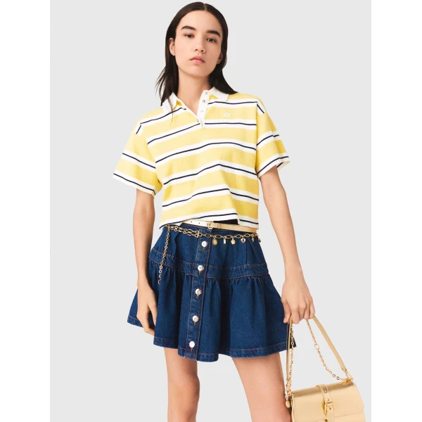 Maje Polo Parisian Accessible Luxury Clothing at Luxury Shoes 