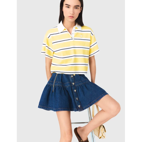 Maje Polo Parisian Accessible Luxury Clothing at Luxury Shoes 