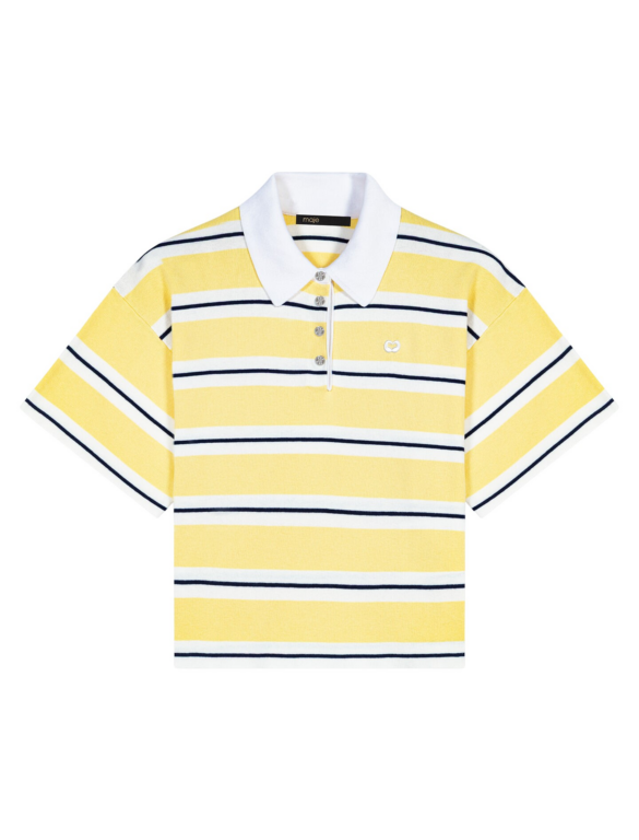Maje Polo Parisian Accessible Luxury Clothing at Luxury Shoes 