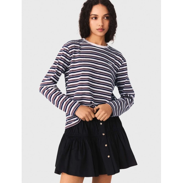 Maje T-shirt Parisian Accessible Luxury Clothing at Luxury Shoes 