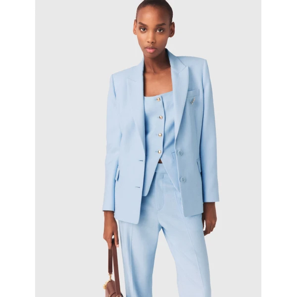 Maje Jacket Parisian Accessible Luxury Clothing at Luxury Shoes 