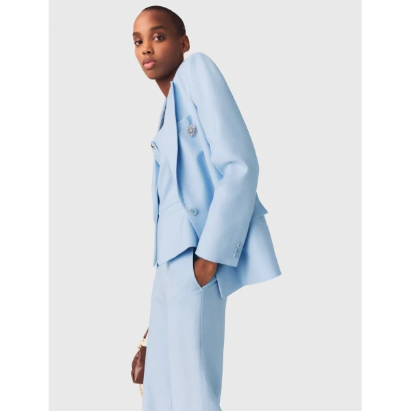 Maje Jacket Parisian Accessible Luxury Clothing at Luxury Shoes 