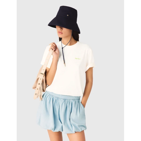 Maje T-shirt Parisian Accessible Luxury Clothing at Luxury Shoes 