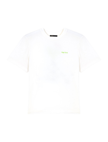 Maje T-shirt Parisian Accessible Luxury Clothing at Luxury Shoes 