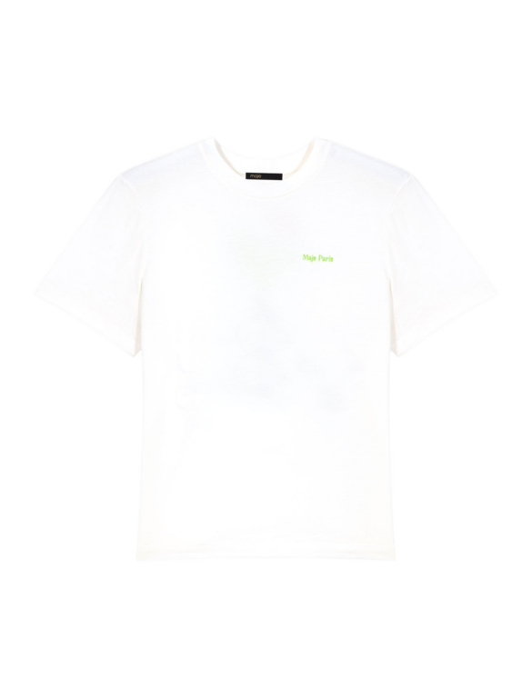 Maje T-shirt Parisian Accessible Luxury Clothing at Luxury Shoes 