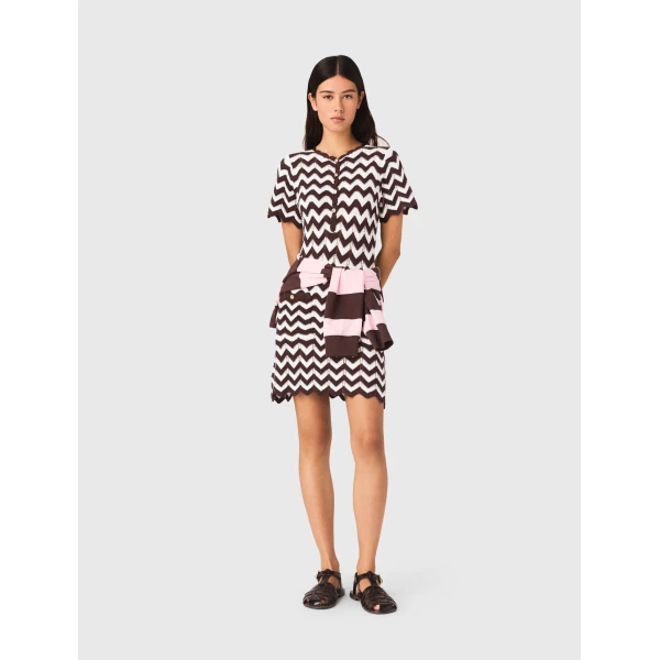 Maje Dress Parisian Accessible Luxury Clothing at Luxury Shoes 