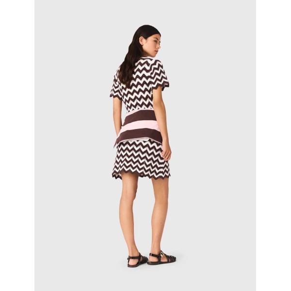 Maje Dress Parisian Accessible Luxury Clothing at Luxury Shoes 