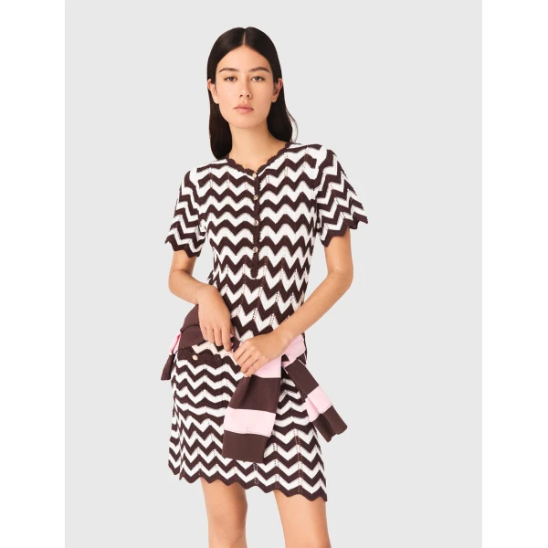 Maje Dress Parisian Accessible Luxury Clothing at Luxury Shoes 