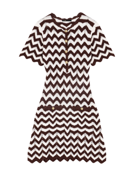 Maje Dress Parisian Accessible Luxury Clothing at Luxury Shoes 