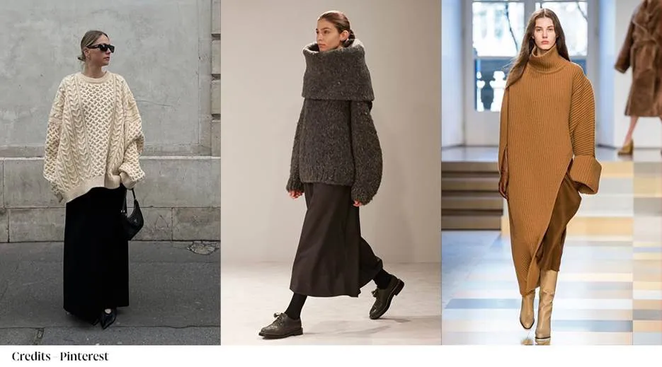 Mastering knitwear — a fine-gauge roll-neck and an oversized knit styled two ways, for Luxury Shoes 