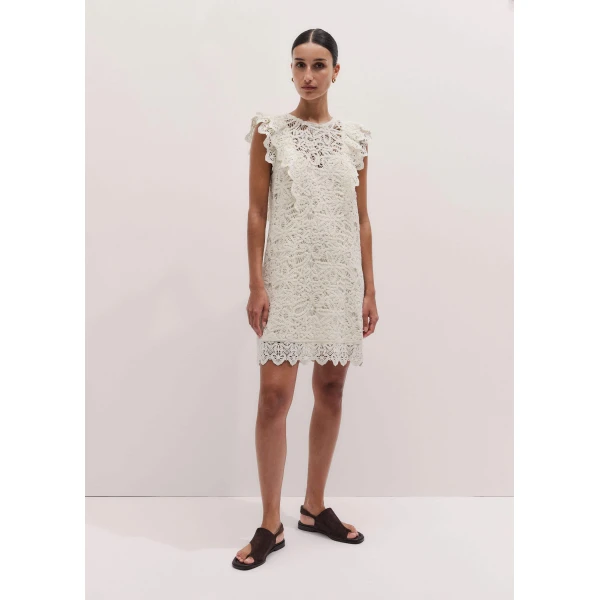 Lace Crochet - Dresses - Intelligent British Fashion at Luxury Shoes 