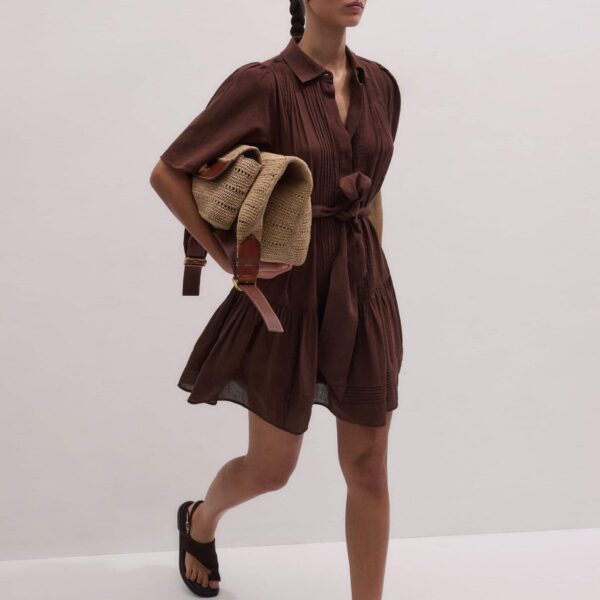 Me and Em 2-In-1 Mini Dress
Cotton Voile Dress, view 2