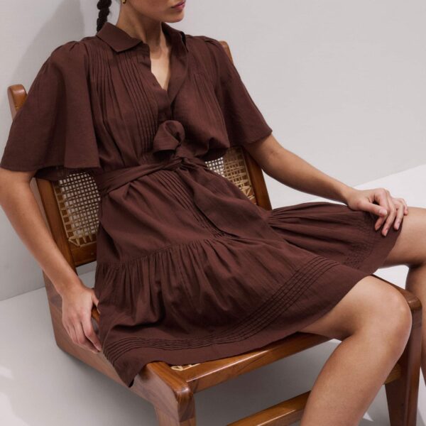 Me and Em 2-In-1 Mini Dress
Cotton Voile Dress, view 4