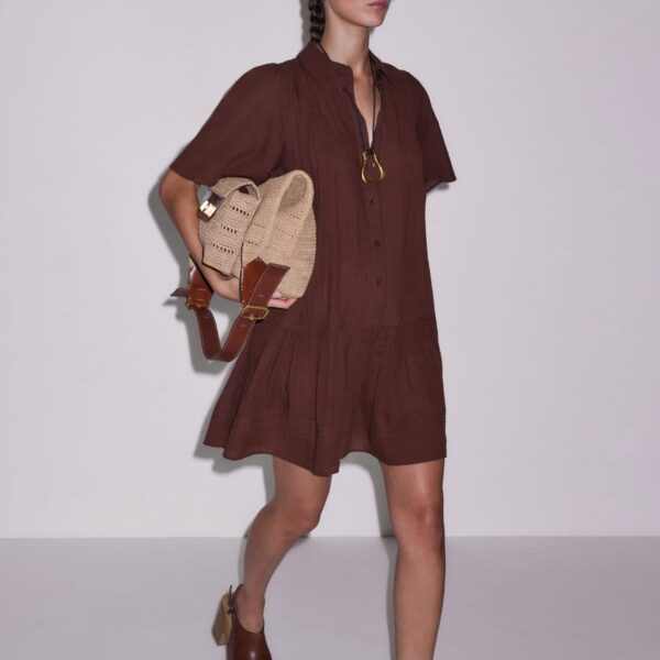 Me and Em 2-In-1 Mini Dress
Cotton Voile Dress, view 6