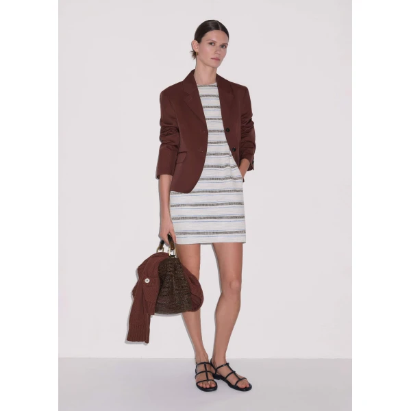 Textured Jersey - Dresses - Intelligent British Fashion at Luxury Shoes 