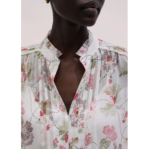 Matte Silk Crepe - Tops - Intelligent British Fashion at Luxury Shoes 