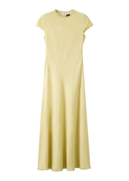 ME+EM Bias Cut Maxi Dress
