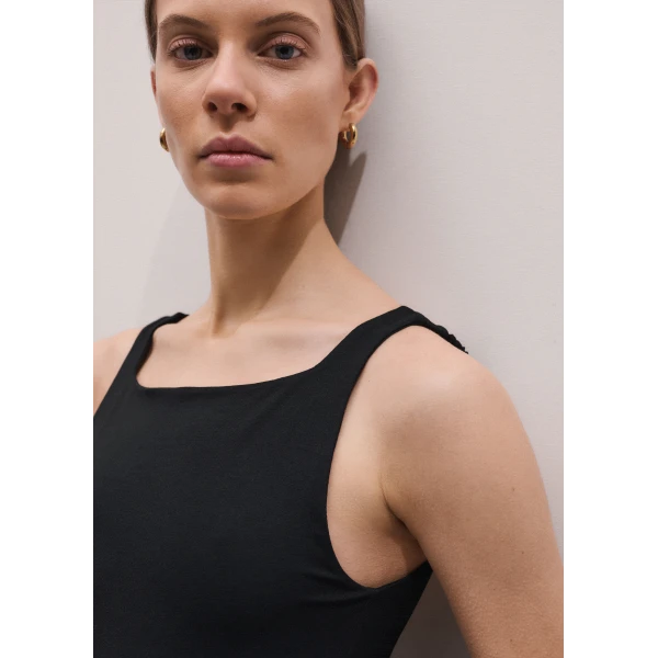 ME+EM Boat-Neck Bodysuit