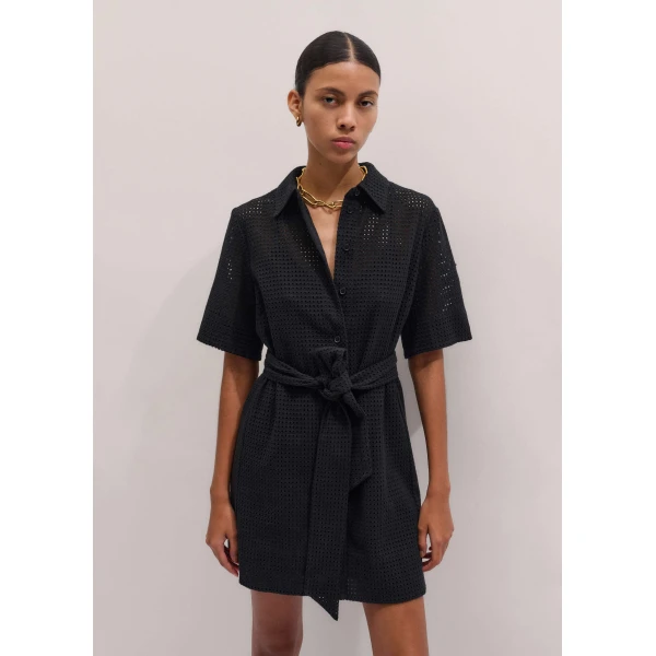 ME+EM Broderie Short Dress