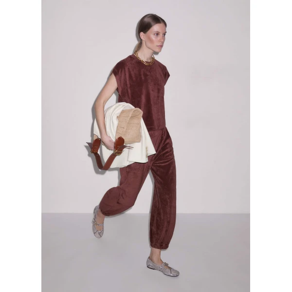 Toweling Jersey - Tops - Intelligent British Fashion at Luxury Shoes 