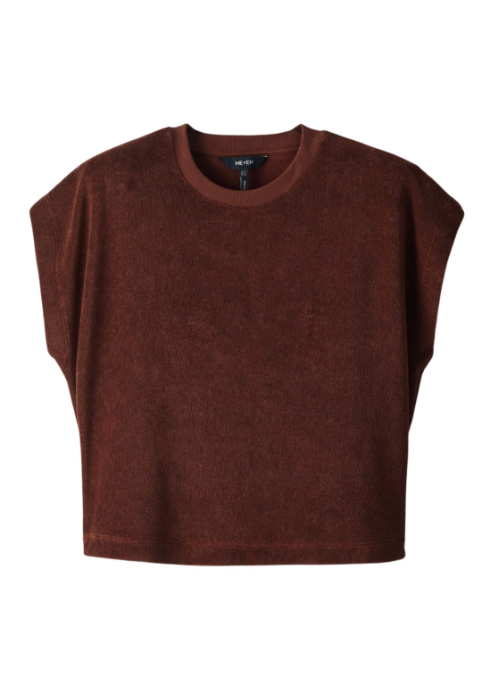 ME+EM Cap Sleeve Crop Tee