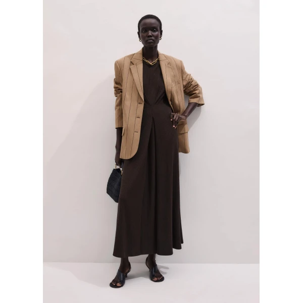 Bouclé Rib Jersey - Dresses - Intelligent British Fashion at Luxury Shoes 