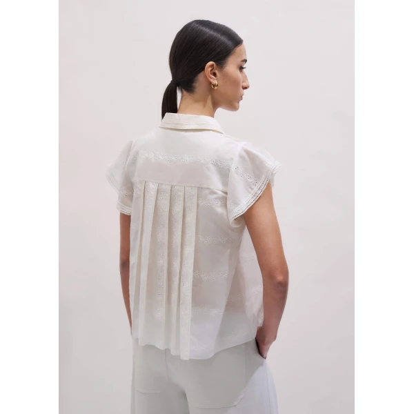 ME+EM Collared Swing Blouse