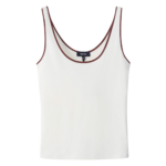 ME+EM Contrast Trim Slim Vest
