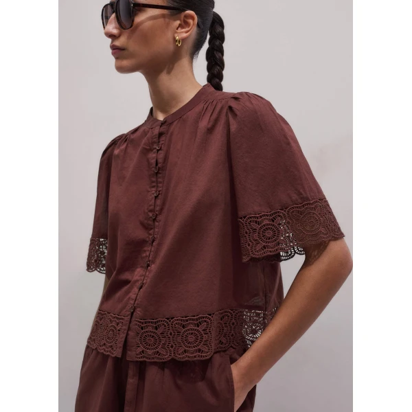 Cotton Voile - Tops - Intelligent British Fashion at Luxury Shoes 