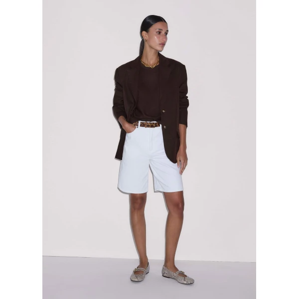 ME+EM Crochet Trim Crop Top