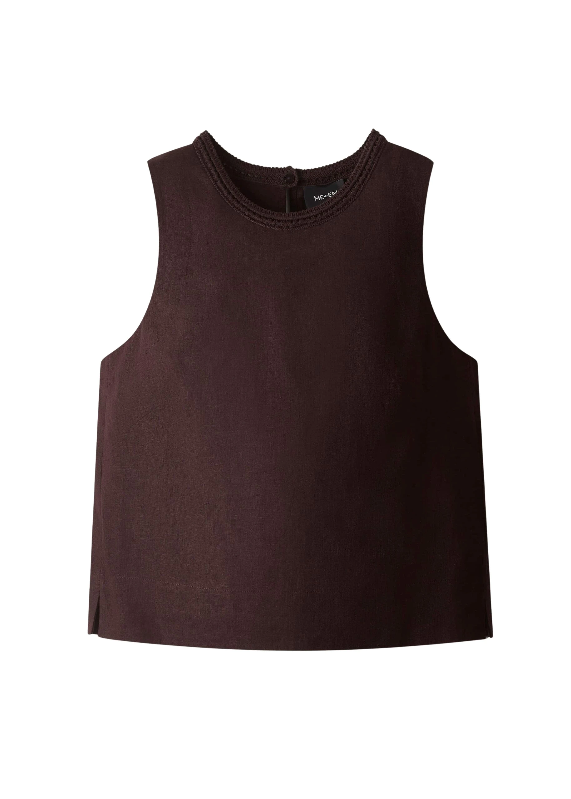 Me-and-Em-Crochet-Trim-Crop-Top-Crease-Less-Linen-Coveti-scaled34081_nobg ME+EM Crochet Trim Crop Top