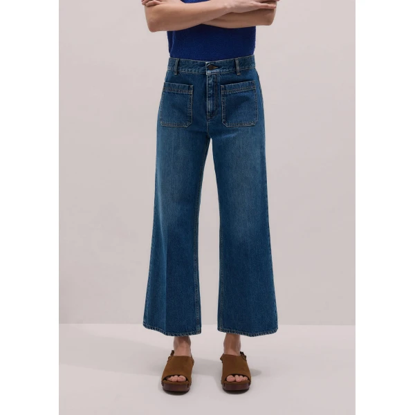 Midweight Denim - Pants - Intelligent British Fashion at Luxury Shoes 