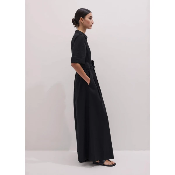Crease-Less Linen - Jumpsuit - Intelligent British Fashion at Luxury Shoes 
