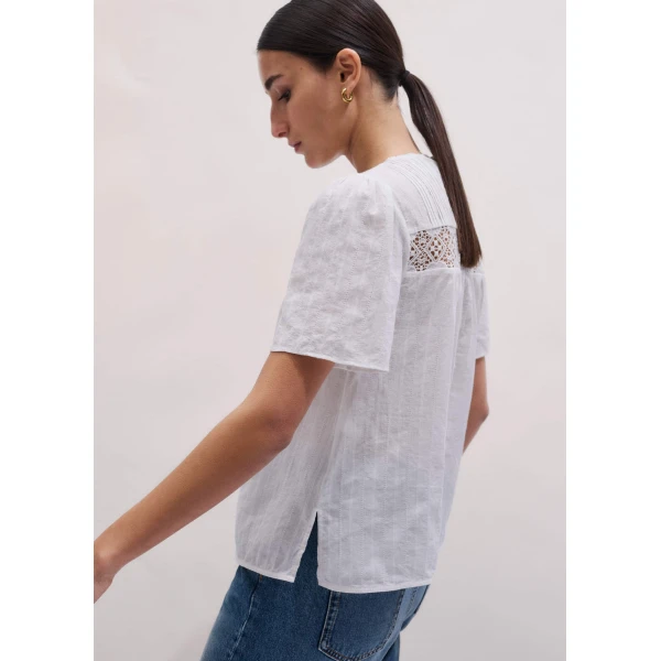 Cotton Voile - Tops - Intelligent British Fashion at Luxury Shoes 