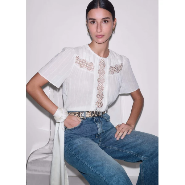 Cotton Voile - Tops - Intelligent British Fashion at Luxury Shoes 