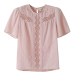 ME+EM Embroidered Cutout Tee