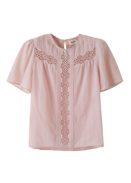 ME+EM Embroidered Cutout Tee