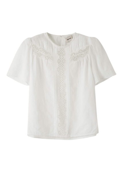 ME+EM Embroidered Cutout Tee