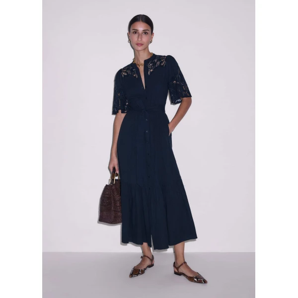 Cotton Cheesecloth - Dresses - Intelligent British Fashion at Luxury Shoes 
