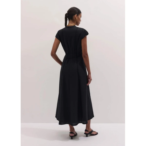 ME+EM Embroidered Maxi Dress