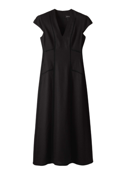 ME+EM Embroidered Maxi Dress
