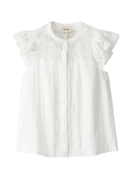 ME+EM Embroidered Swing Top