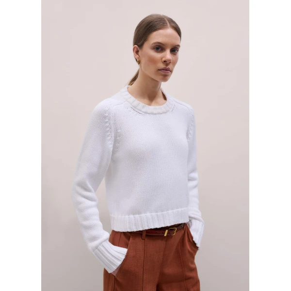 Chunky Cotton Knit - Knitwear - Intelligent British Fashion at Luxury Shoes 